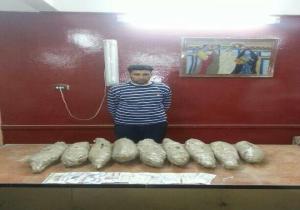 القبض على عاطل يتاجر فى المواد المخدرة ببلقاس