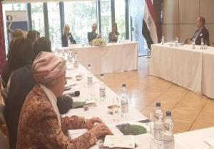 سفير مصر بألمانيا يستعرض جهود مصر فى تحقيق الاستقرار والسلام بالمنطقة