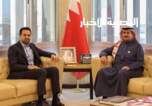وزير العدل والشئون الإسلامية والأوقاف بمملكة البحرين يستقبل الأمين العام لمجلس حكماء المسلمين