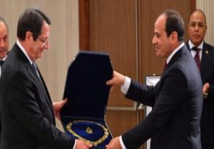 الرئيس السيسي يؤكد على خصوصية وتميز العلاقات المصرية القبرصية
