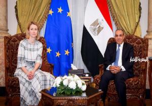 تفاصيل مباحثات وزير الخارجية مع الممثلة العليا للشئون الخارجية والسياسة الأمنية للاتحاد الأوروبي| صور