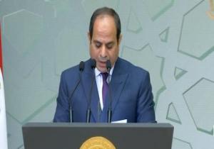 المصريون يثمنون كلمة الرئيس السيسى فى ذكرى المولد النبوى