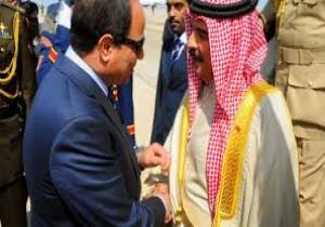 السيسى يستقبل وصول ملك البحرين ورؤساء دول إفريقية للاحتفال بقناة السويس 