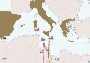 إنفوغرافيك.. تحرير صبراته وقوارب الموت إلى أوروبا
