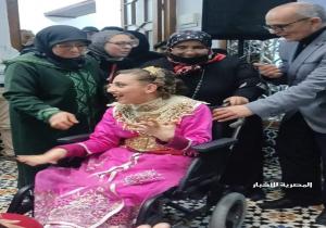 بعزيمة وإرادة رئيسة جمعية اليوسفية للأشخاص ذوي الإعاقة الحركية فرع تطوان سعيدة جرميم تألق ملتقى تطوان الأول