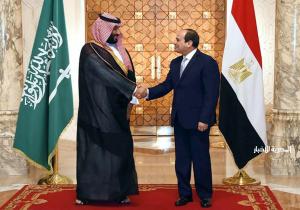 الرئيس السيسي وولي العهد السعودي يستعرضان الجهود الجارية لتطوير الشراكة الاقتصادية المصرية- السعودية