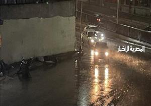 أمطار غزيرة وبرق ورعد على محافظة الجيزة