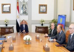 السيسى يشهد توقيع مذكرة تفاهم بين القوات البحرية المصرية وشركة هاتشيسون