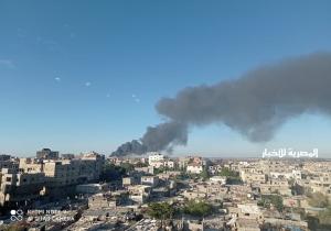 جيش الاحتلال يقصف غزة بوابل من القذائف الدخانية