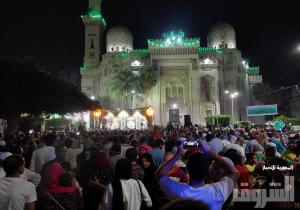 الإسكندرية تحتفل بالليلة الختامية لمولد العارف بالله سيدي المرسي أبوالعباس | صور