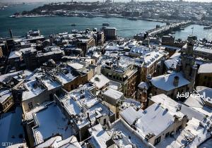 الثلوج تقطع "الكهرباء"  عن إسطنبول