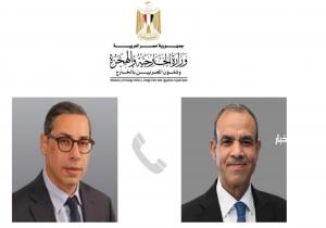 وزيرا خارجية مصر وقبرص يؤكدان حرصهما على تكثيف الجهود لتجنب تصاعد وتيرة العنف وعدم الاستقرار في المنطقة