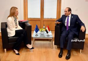 رئيسة البرلمان الأوروبي تشيد بالطفرة الكبيرة التي تشهدها مصر.. وتؤكد ضرورة دعم الجهود لتحقيق التنمية الشاملة