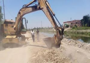حماية النيل: إزالة 12 مخالفة على النهر فى الدقهلية