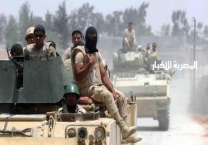 الجيش الثالث يقضى على تكفيرى بوسط سيناء ويلقى القبض على اثنين آخرين