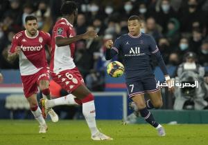 باريس سان جيرمان يفوز على موناكو بثنائية مبابي ويعزز صدارته للدوري الفرنسي