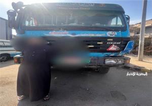 القبض علي قائد سيارة نقل دهس شخصا وتسبب في وفاته بالسلام