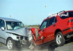 التحفظ على قائدي سيارتين ملاكي تسببا في إصابة 6 أشخاص بالمنيب