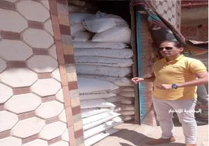 ضبط 40000 لتر سولار و 4.2 طن سماد مدعم تم التصرف فيهم بالبيع فى السوق السوداء و 1000لتر سولار داخل عهدة باطنية غير مرخصة بالبحيرة