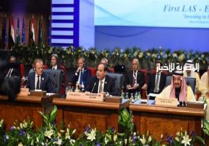 السيسي ودونالد توسك يترأسان القمة العربية الأوروبية