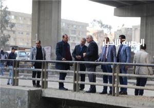 صور| محافظ الجيزة يتفقد أعمال تغطية وتطوير ترعة المريوطية