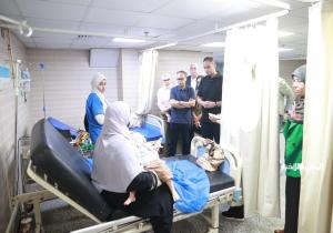 جولة ليلية مفاجئة لمستشفيات شرق ورأس التين وجمال عبدالناصر في الإسكندرية