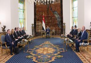 الرئيس السيسي يعرب عن تقدير مصر لعلاقتها الوثيقة مع روسيا وما تشهده من تطور وزخم