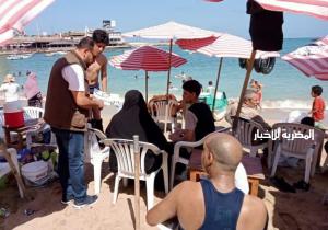 ضبط مخالفات متنوعة في حملات على شواطئ الإسكندرية
