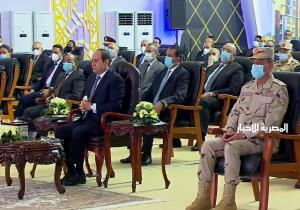 الرئيس السيسي يشهد افتتاح طريق "الدائري الأوسطي" ومحوري المنصورية والمريوطية وكوبري ترسا