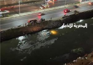 العناية الإلهية تنقذ 3 أشخاص من الموت بعد سقوط سيارتهم في الترعة بطنطا
