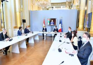 المتحدث الرئاسي ينشر صور مشاركة الرئيس السيسي في قمة ثلاثية بين مصر وفرنسا والأردن بقصر الإليزيه