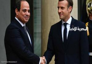 ماكرون والسيسي يبحثان الملف السوري