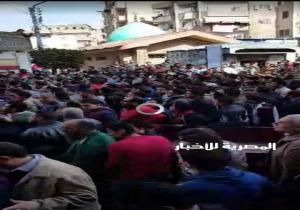مظاهرات حاشدة بمدينة المنزلة دقهلية