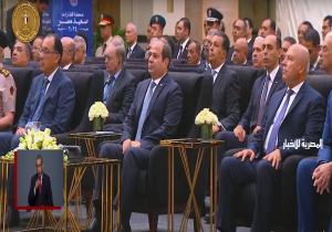 الرئيس السيسي يشاهد فيلما تسجيليا بعنوان «بوابة الحضارة»