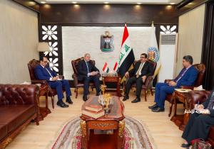 وزير التجارة العراقي يؤكد حرص الحكومة على تعزيز التنمية الاقتصادية وزيادة حجم التبادل التجاري مع مصر