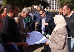 محافظ المنوفية يتفقد إنشاءات موقف سيارات تلا العمومي الجديد
