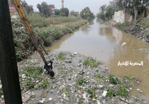 تطهير ترعة الساحل بطول 20 كيلو مترا بطلخا / صور