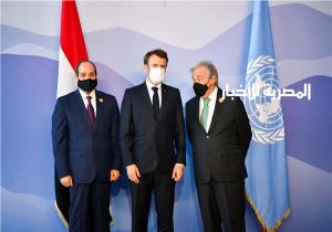 متحدث الرئاسة ينشر صور استقبال الرئيس السيسي لقادة العالم خلال قمة المناخ