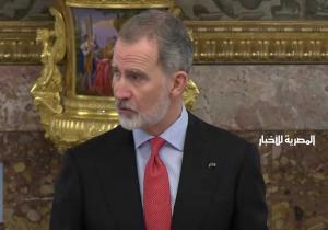 الملك فليب السادس: موقف إسبانيا من رفض تهجير الفلسطينيين ثابت
