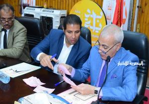 فوز محمود لبيب رئيسًا لاتحاد الطلاب ويوسف حسن نائبًا له بجامعة سوهاج