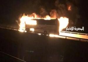 الجثث تفحمت ومن جنسيات مختلفة، لقطات جديدة لحادث حافلة المعتمرين بالسعودية (فيديو)