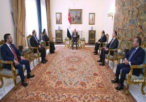 الرئيس السيسي يؤكد دعم مصر الثابت والراسخ للعراق الشقيق