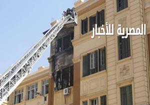 إندلاع حريق بمبنى محافظة القاهرة وجارى السيطرة على النيران