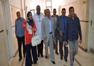 محافظ الإسماعيلية يشيد بمستوى الخدمة الطبية بمستشفى الحميات