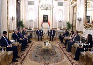 رئيسا الوزراء المصري والعراقي يعقدان جلسة مباحثات لاستعراض ملفات التعاون