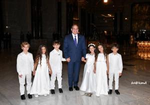 المتحدث الرئاسي ينشر صور الرئيس السيسي خلال احتفالية «وطن السلام»