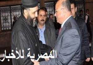 بالصور ...مدير أمن القاهرة يتفقد الخدمات الأمنية بالكنائس
