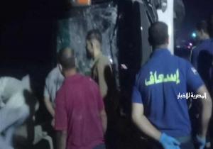 ننشر أسماء 22 من ضحايا حادث انقلاب أتوبيس بصحراوي المنيا