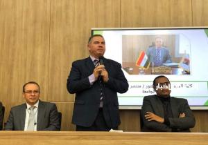 انتظام الدراسة بجامعة سمنود التكنولوجية بالغربية فى يومها الأول