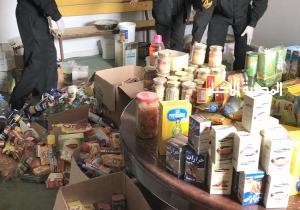 ضبط 508 عبوات مواد غذائية منتهية الصلاحية في المحمودية بالبحيرة